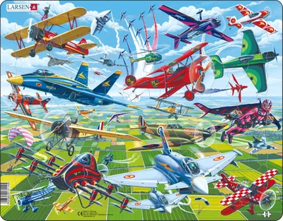 Airshow 64 Piece Children's Jigsaw Puzzle