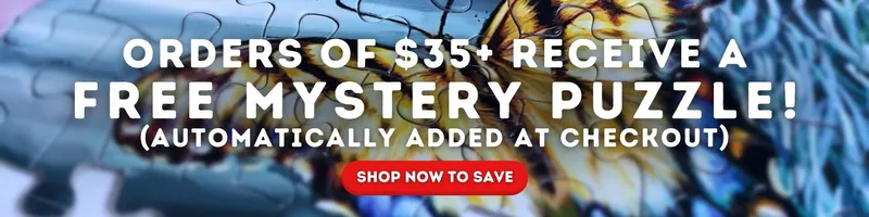 Free Mystery Puzzle for Orders Of $35+! Shop Now To Save. Free Mystery Puzzle Automatically Added at Checkout to Qualifying Orders.